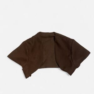 Brown Bolero Shrug